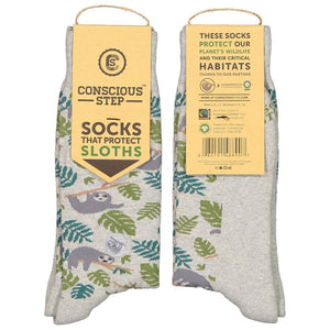 Socks that Protect Sloths - B&T Threads - Bawston & Tucker - Socks