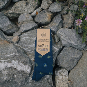 Socks that Protect Turtles - B&T Threads - Bawston & Tucker - Socks