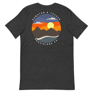 Sunset Short - Sleeve Comfy & Soft Tee - B&T Threads - Bawston & Tucker - Shirts