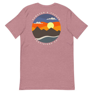 Sunset Short - Sleeve Comfy & Soft Tee - B&T Threads - Bawston & Tucker - Shirts