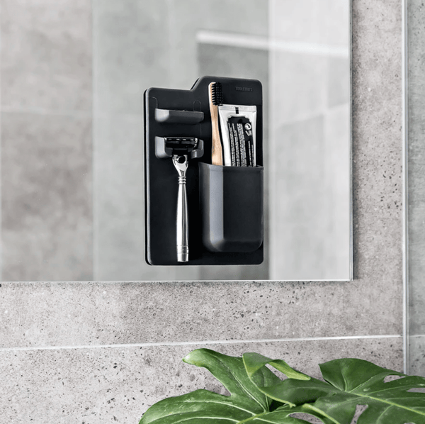The Harvey - Toothbrush & Razor Holder - B&T Home Goods - Bawston & Tucker - Grooming