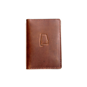 The Whiskey Wallet - Alabama - Flint Leather Co. - B&T Accessories - Bawston & Tucker - Wallets