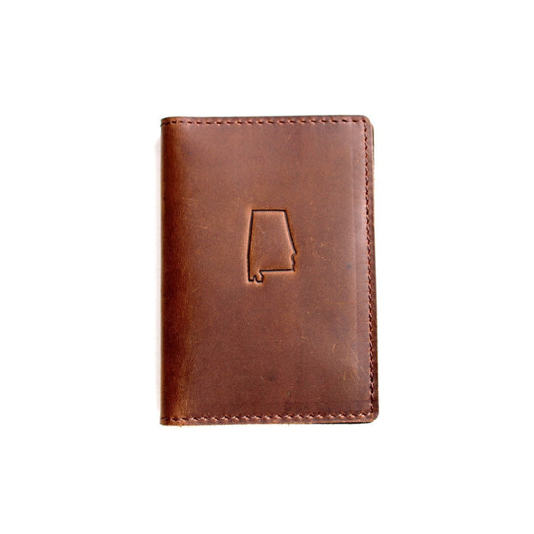 The Whiskey Wallet - Alabama - Flint Leather Co. - B&T Accessories - Bawston & Tucker - Wallets