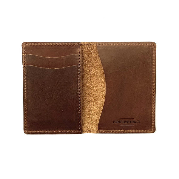 The Whiskey Wallet - Shaka - Flint Leather Co. - B&T Accessories - Bawston & Tucker - Wallets