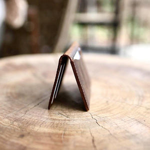 The Whiskey Wallet - Shaka - Flint Leather Co. - B&T Accessories - Bawston & Tucker - Wallets