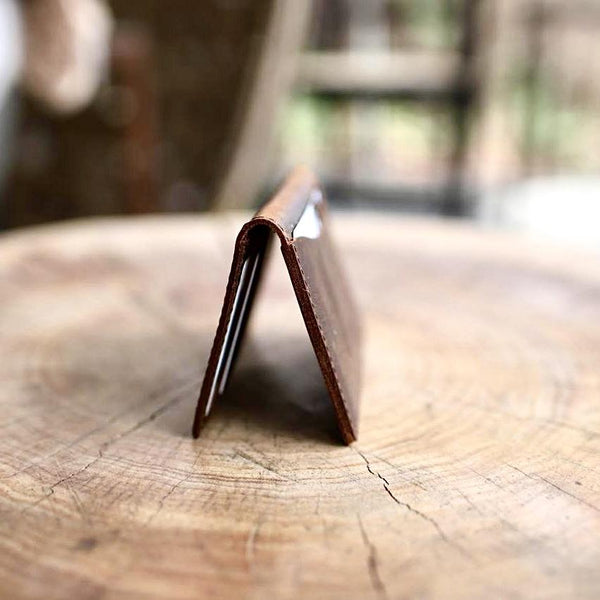 The Whiskey Wallet - Shaka - Flint Leather Co. - B&T Accessories - Bawston & Tucker - Wallets