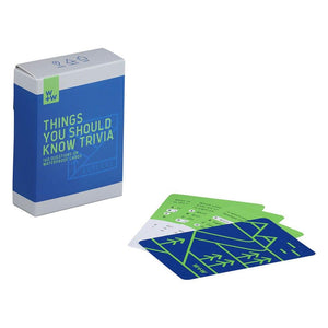 Things You Should Know Trivia Cards - B&T Home Goods - Bawston & Tucker - Games