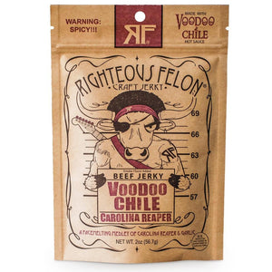 Voodoo Chile Beef Jerky 2 oz - B&T Pantry - Bawston & Tucker - Jerky