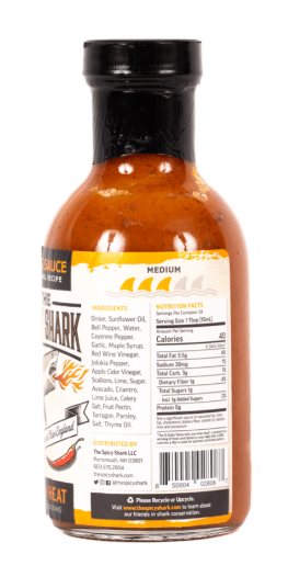 Wing Hot Sauce - Medium Heat - 12 oz - B&T Pantry - Bawston & Tucker - 